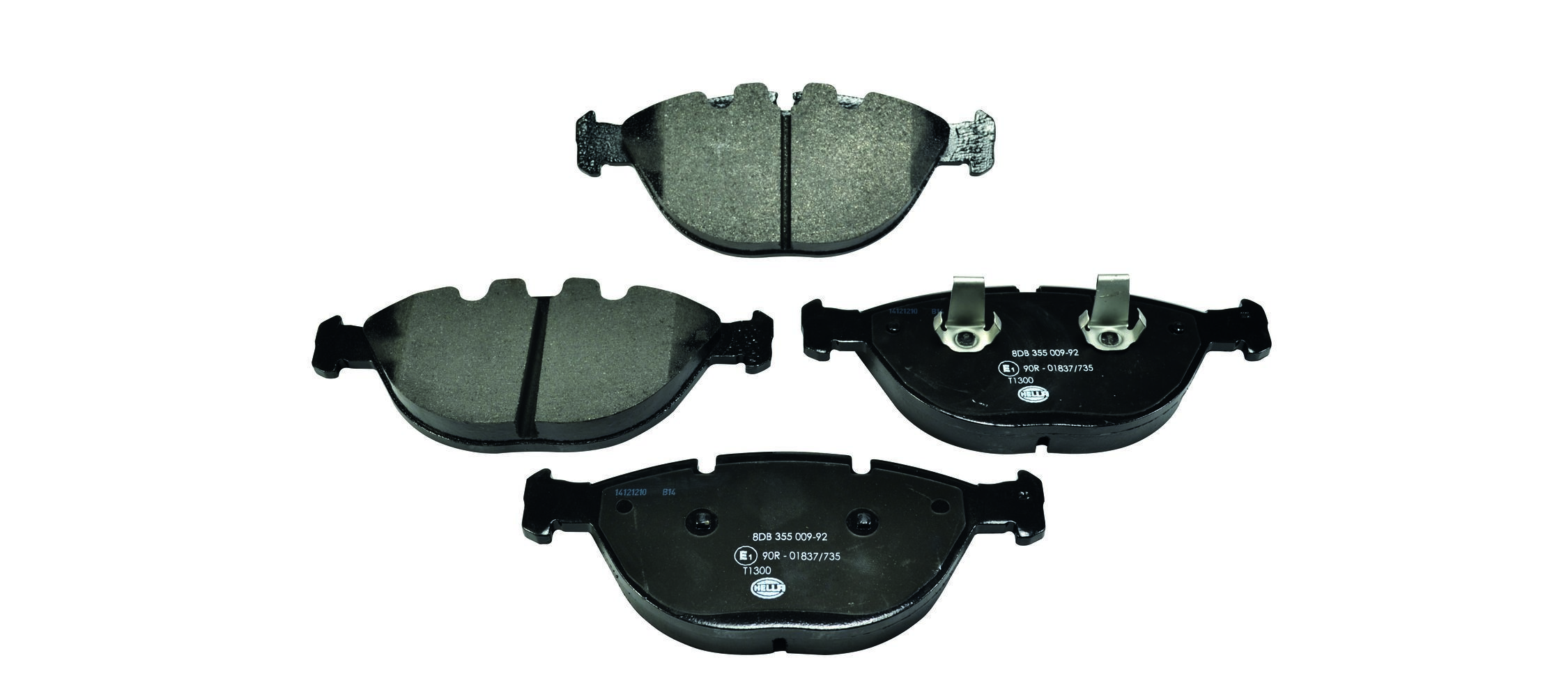 8DB 355 009-921 HELLA fékbetétkészlet, tárcsafék