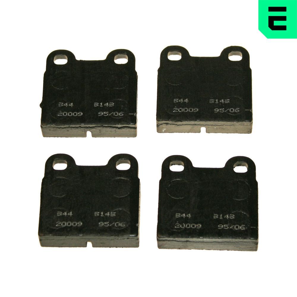 Bremsbelagsatz, Scheibenbremse