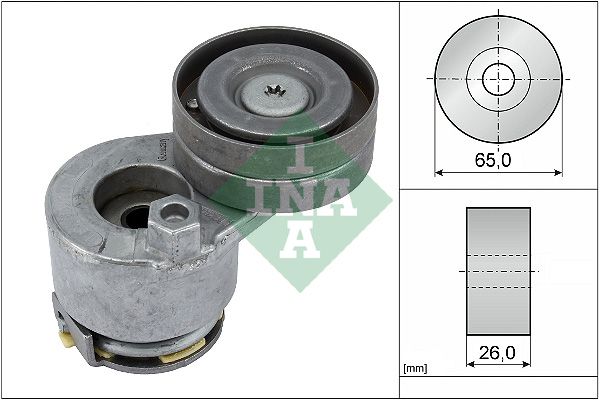 Belt Tensioner, V-ribbed belt 534 0240 10