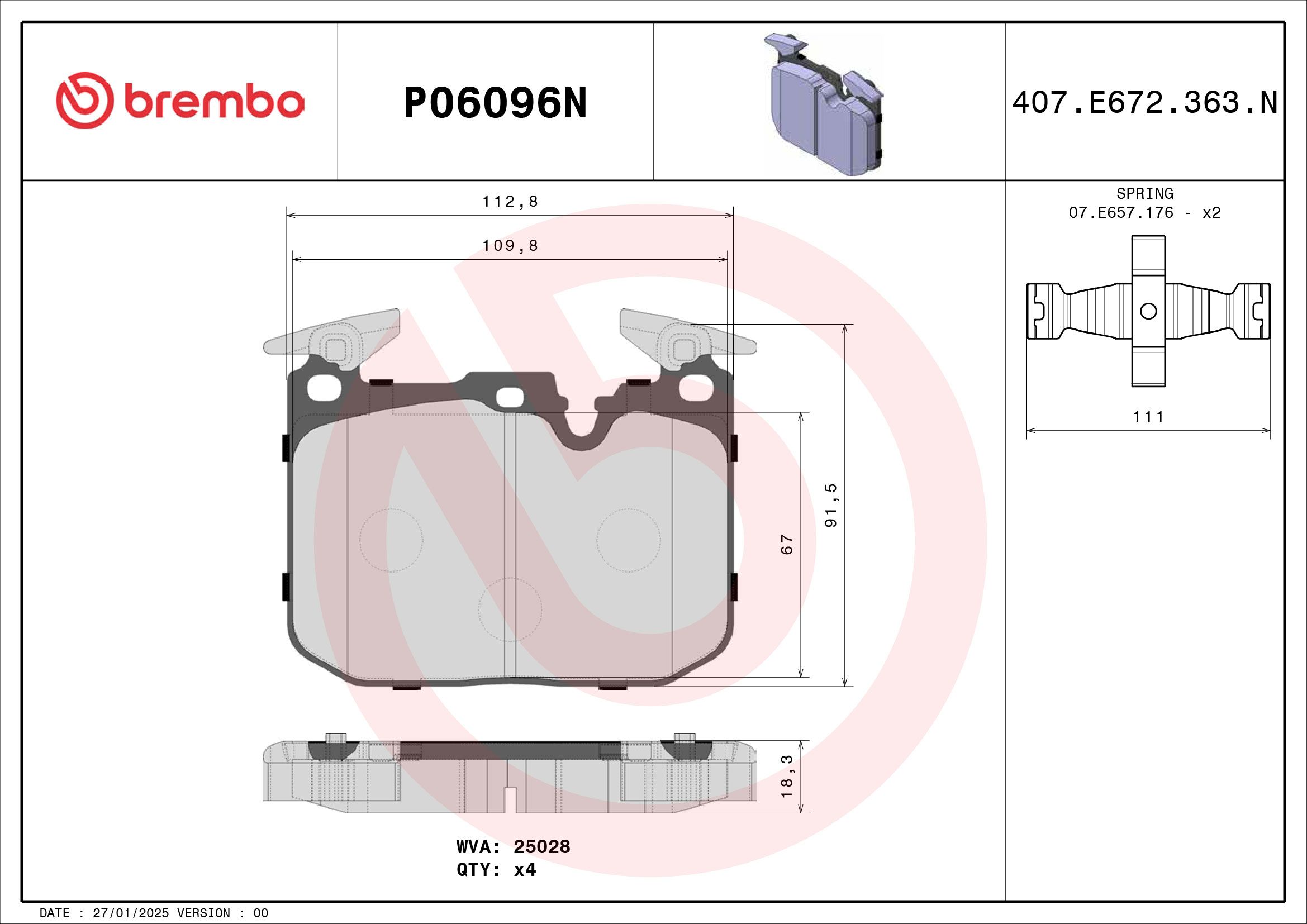 BMW 118D F20 11-19 (FRT) - TecDoc Only