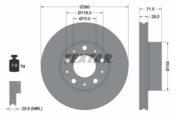 Brake Disc 92275003