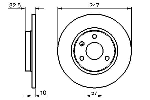 Brake Disc 0 986 478 142