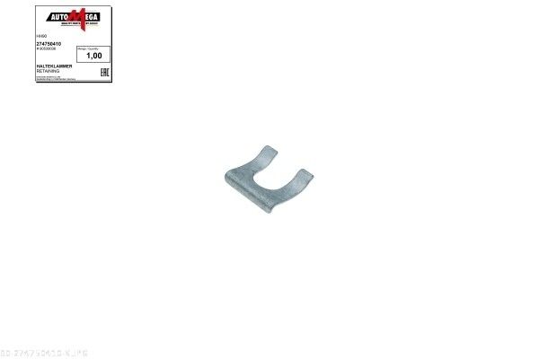 Halter, Bremsschlauch