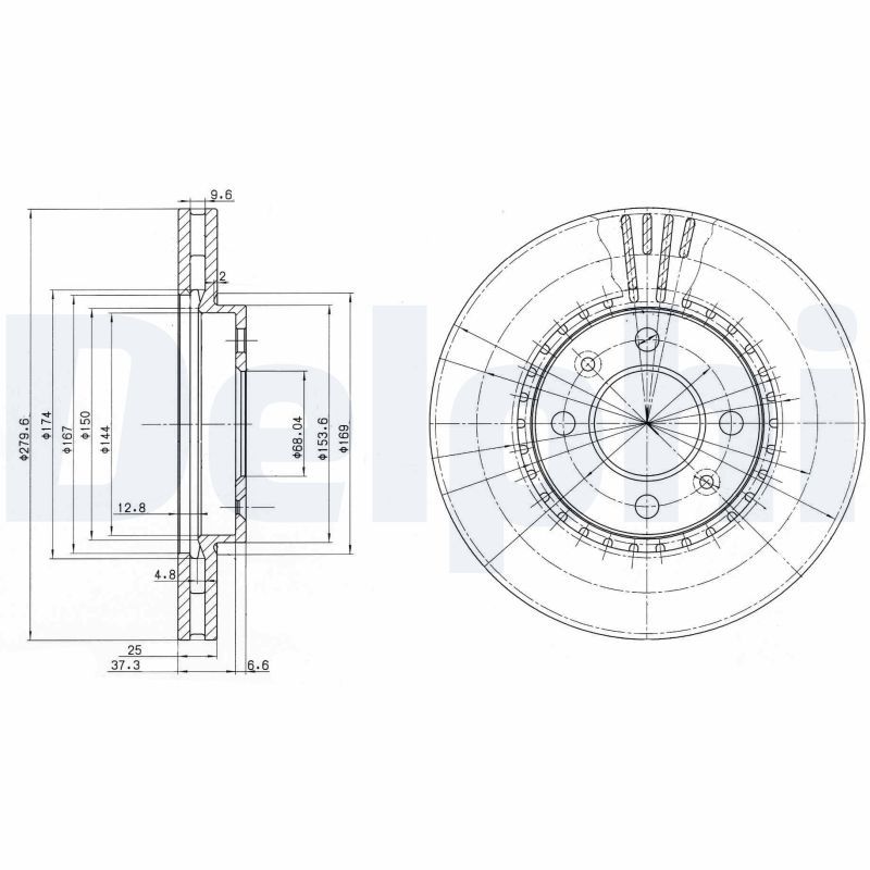 Brake Disc BG2619