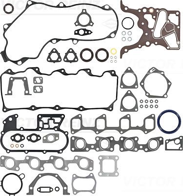 Juego completo de empaques, motor