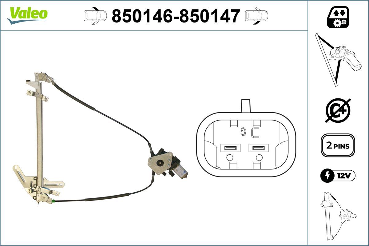 VALEO 850146 - Fensterheber