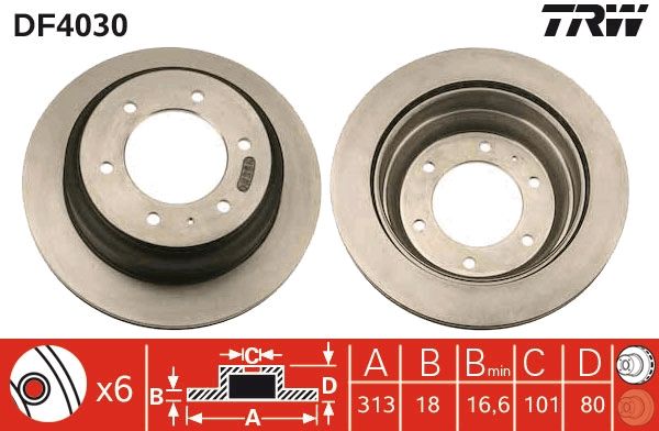 PAIRE DE DISQUES  9900