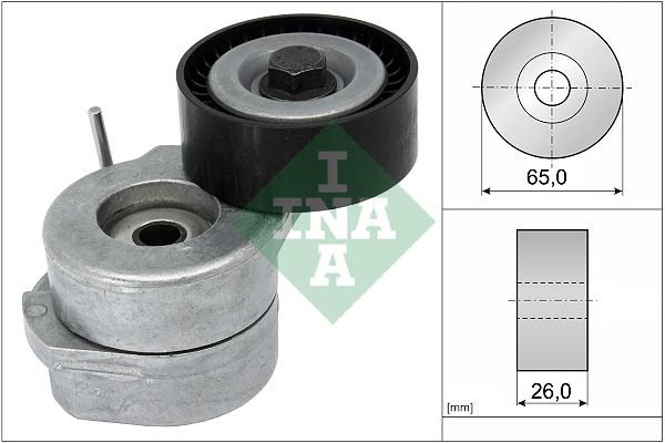 Belt Tensioner, V-ribbed belt 534 0053 10