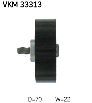Umlenk-/Führungsrolle, Keilrippenriemen Umlenk-/Führungsrolle, Keilrippenriemen