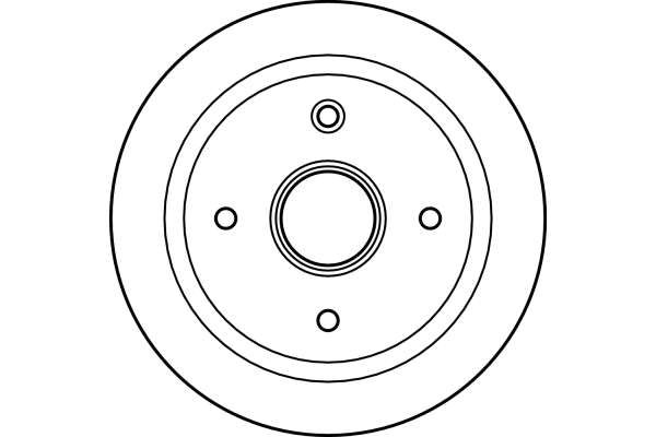 TRW BRAKE DRUM - TecDoc 2