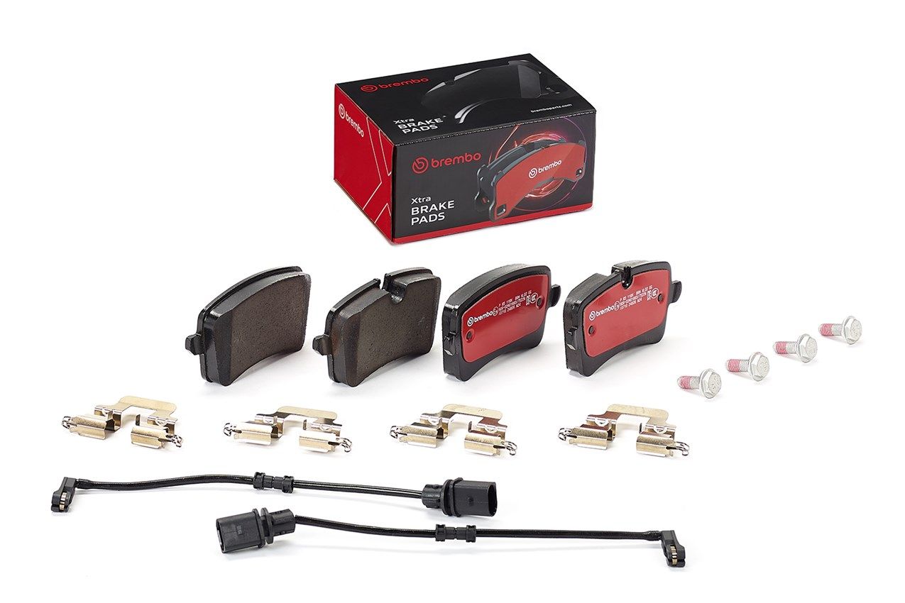BREMBO P 85 118X - Bremsbelagsatz, Scheibenbremse XTRA LINE