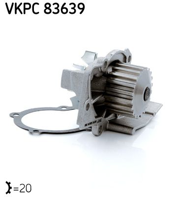 Wasserpumpe, Motork&uuml;hlung