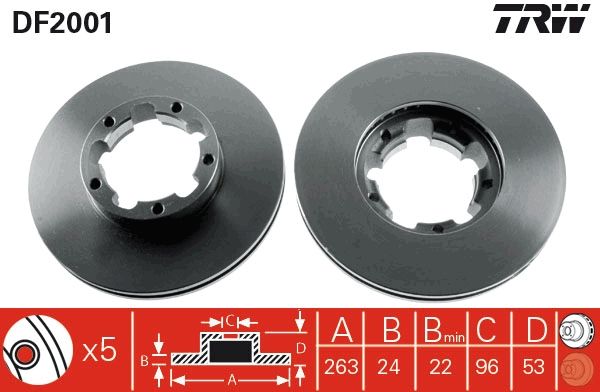 Brake Disc DF2001