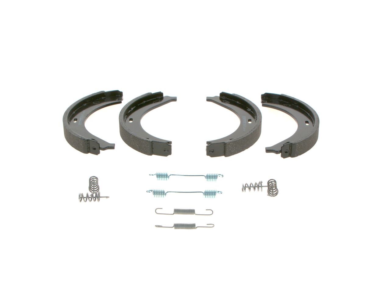 BOSCH 0 986 487 605 Brake Shoe Set, parking brake