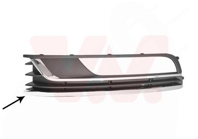 VAN WEZEL 5740593 - L&uuml;ftungsgitter, Sto&szlig;f&auml;nger