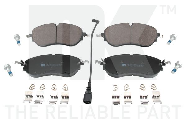 Bremsbelagsatz, Scheibenbremse