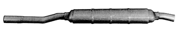 Mittelschalldämpfer
