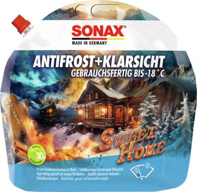 Frostschutz, Scheibenwaschanlage