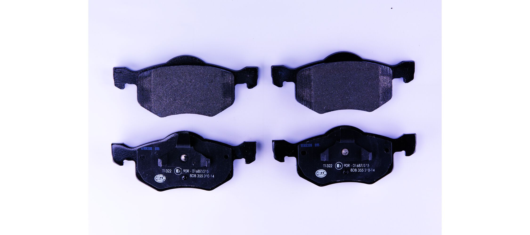 Bremsbelagsatz, Scheibenbremse