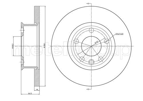 Brake Disc 800-427