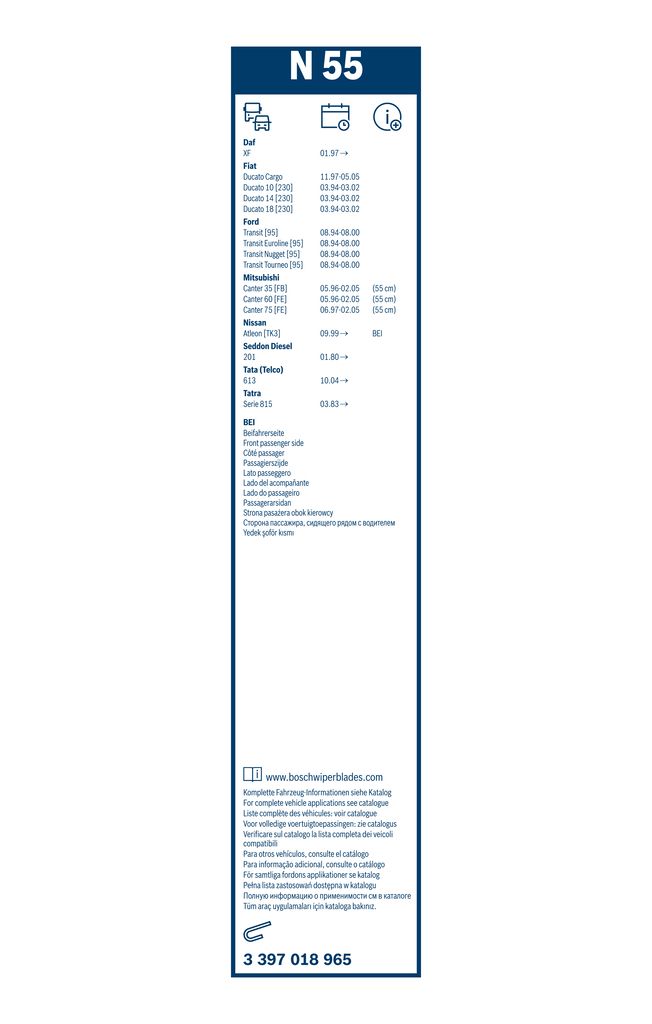 Wischblatt Wischblatt