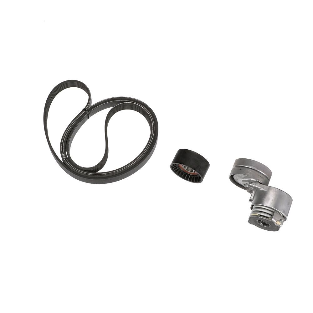 V formos rumbuotas diržas, komplektas