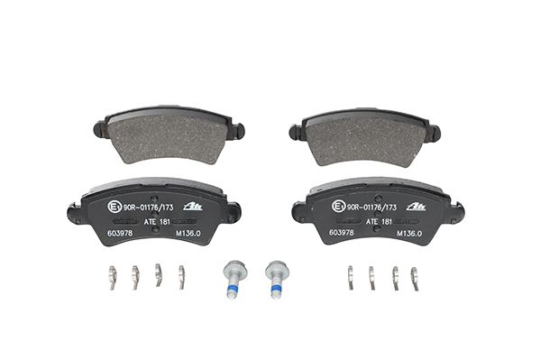 Brake Pad Set, disc brake 13.0460-3968.2