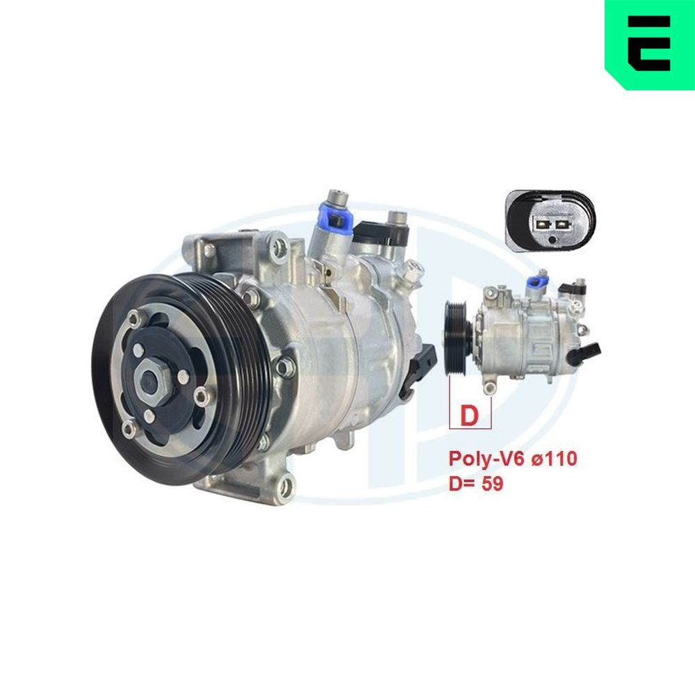 ERA 670097 - Kompressor, Klimaanlage