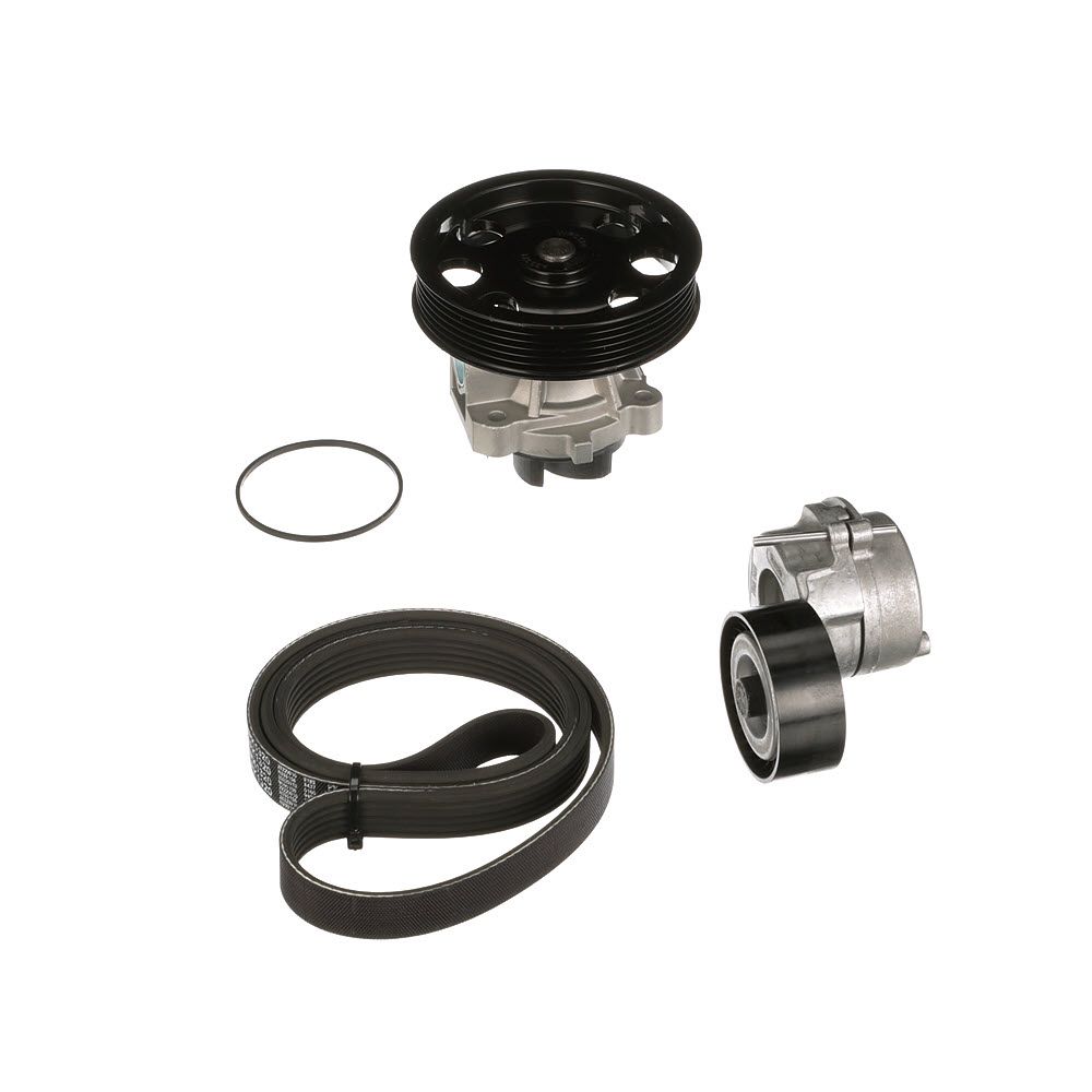 vandens siurblys + V formos rumbuotas diržas, komplektas