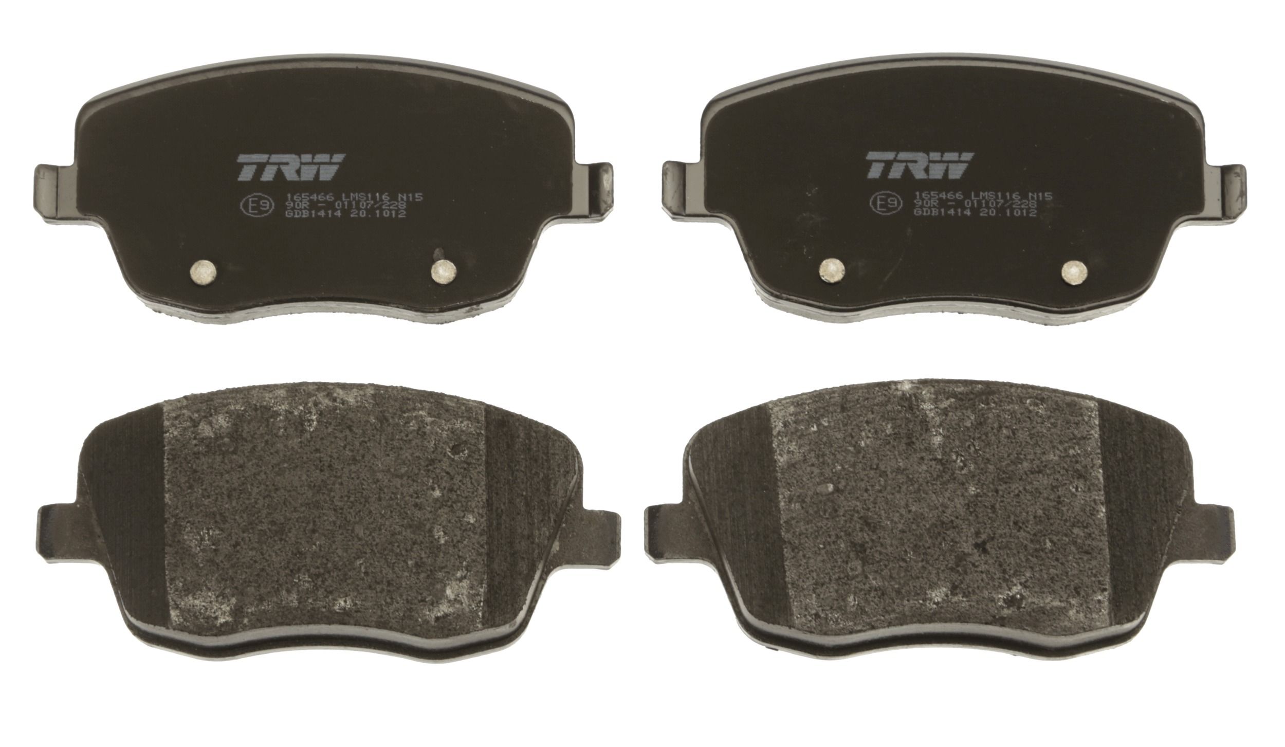 TRW DISC BRAKE PADS - TecDoc 2