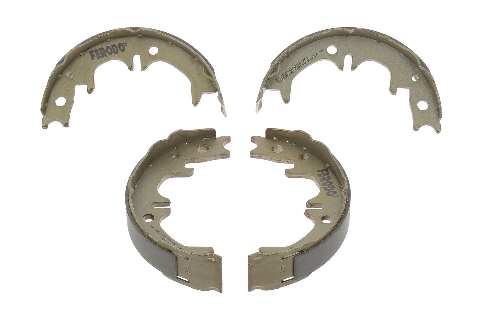 Bremsbackensatz, Feststellbremse