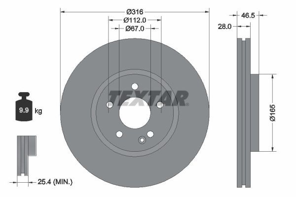 Brake Disc 92073100