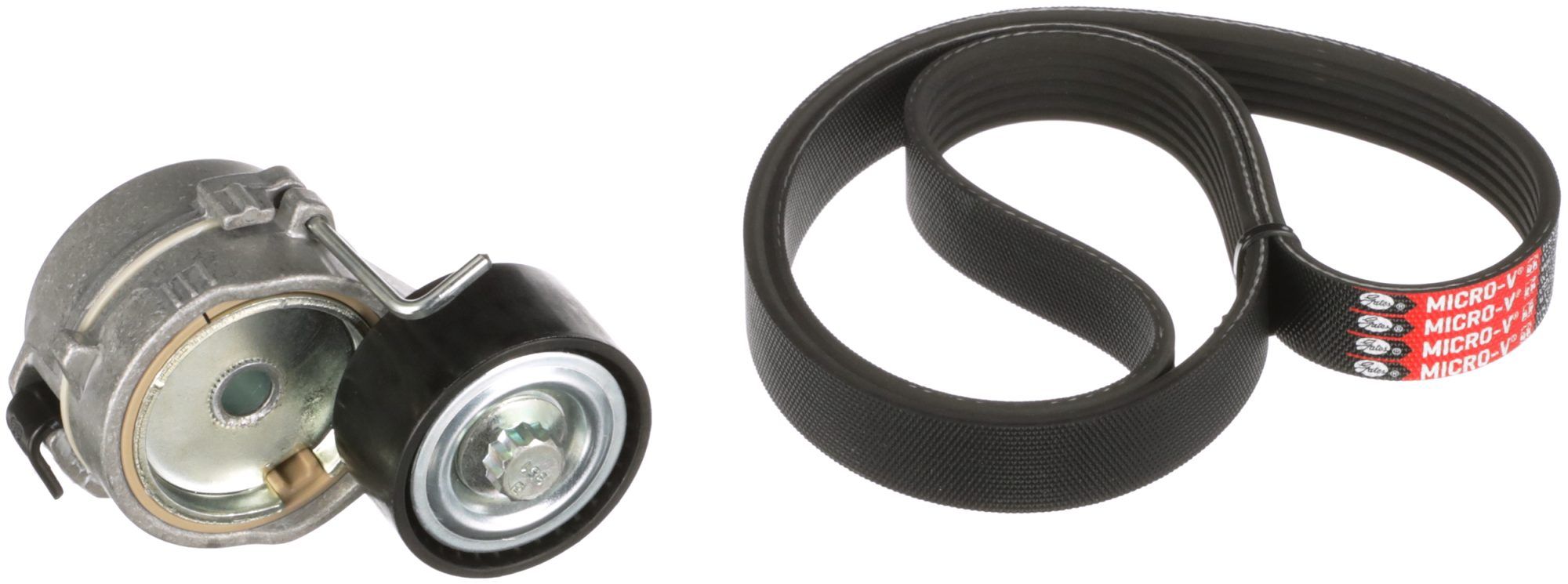 GATES K166PK1043 V-Ribbed Belt Set