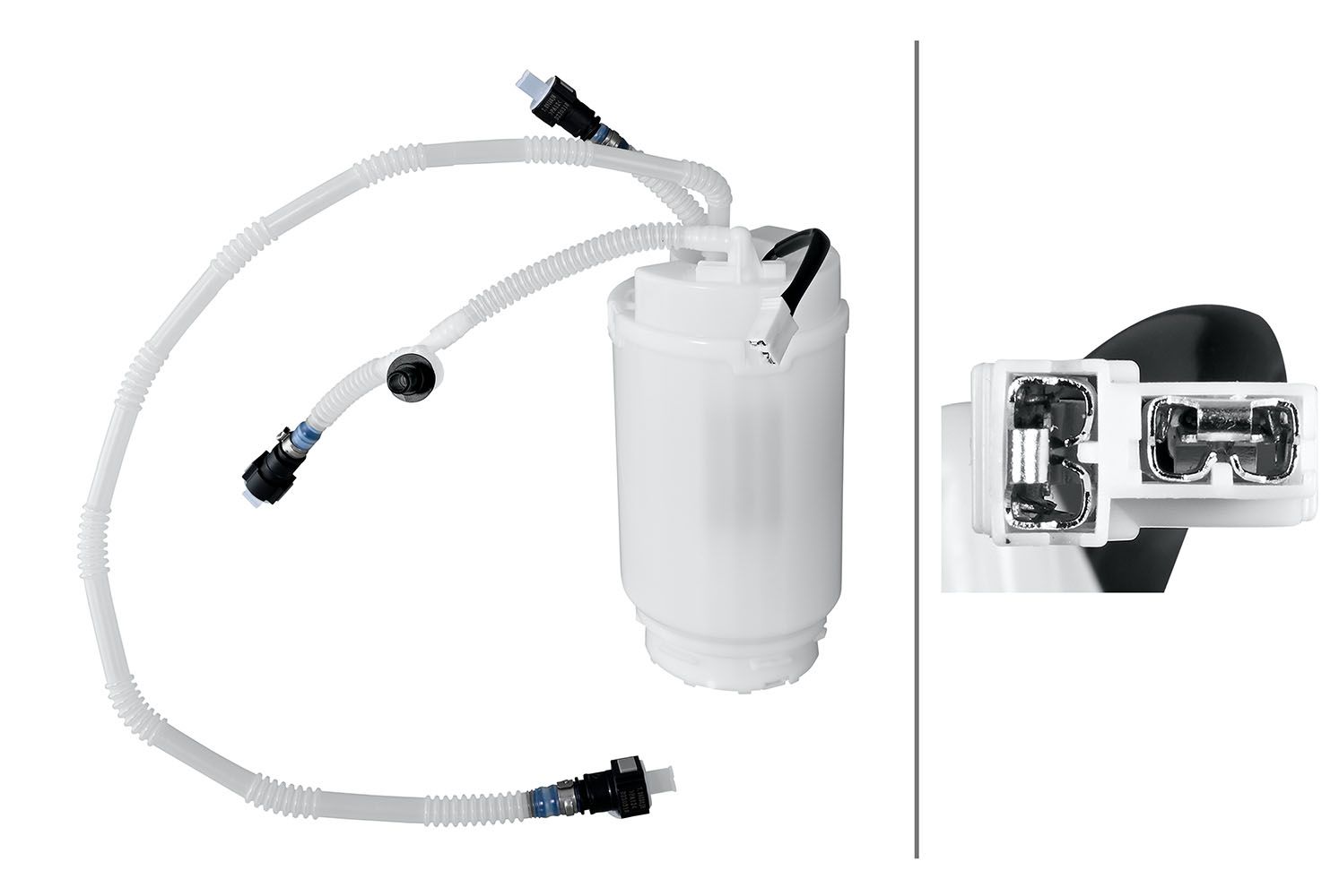 Hella 8TF 358 306-351 Schlingertopf, Kraftstoffpumpe