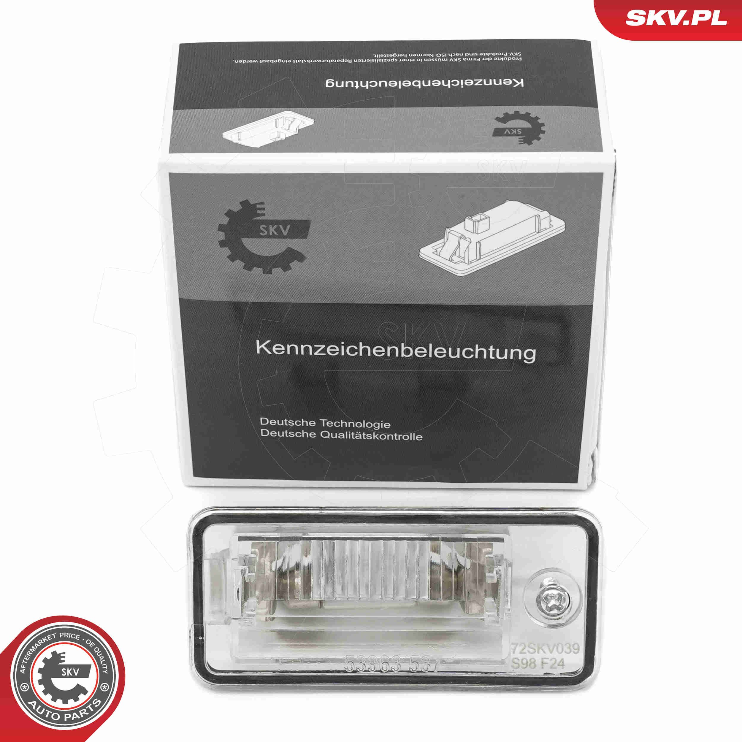 ESEN SKV 72SKV039 - Kennzeichenleuchte