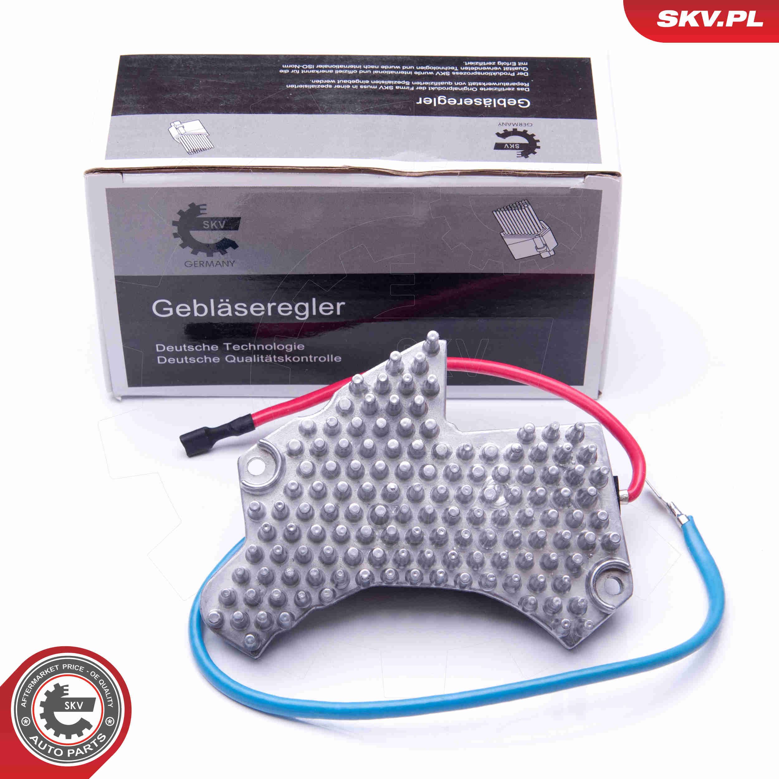 Widerstand, Innenraumgebläse