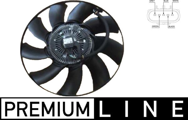 Ventilador, refrigeración del motor