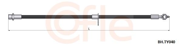92.BH.TY040 COFLE fékcső