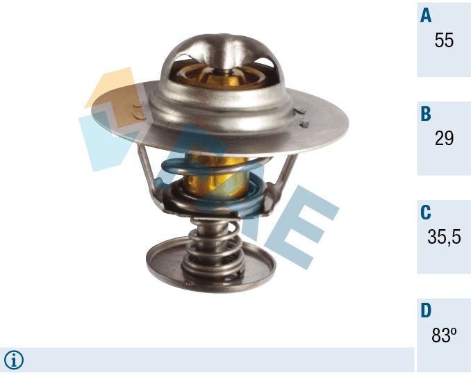 FAE 5306783 - Thermostat, K&uuml;hlmittel