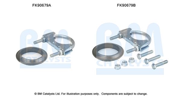 BM CATALYSTS FK90679 - Montagesatz, Katalysator