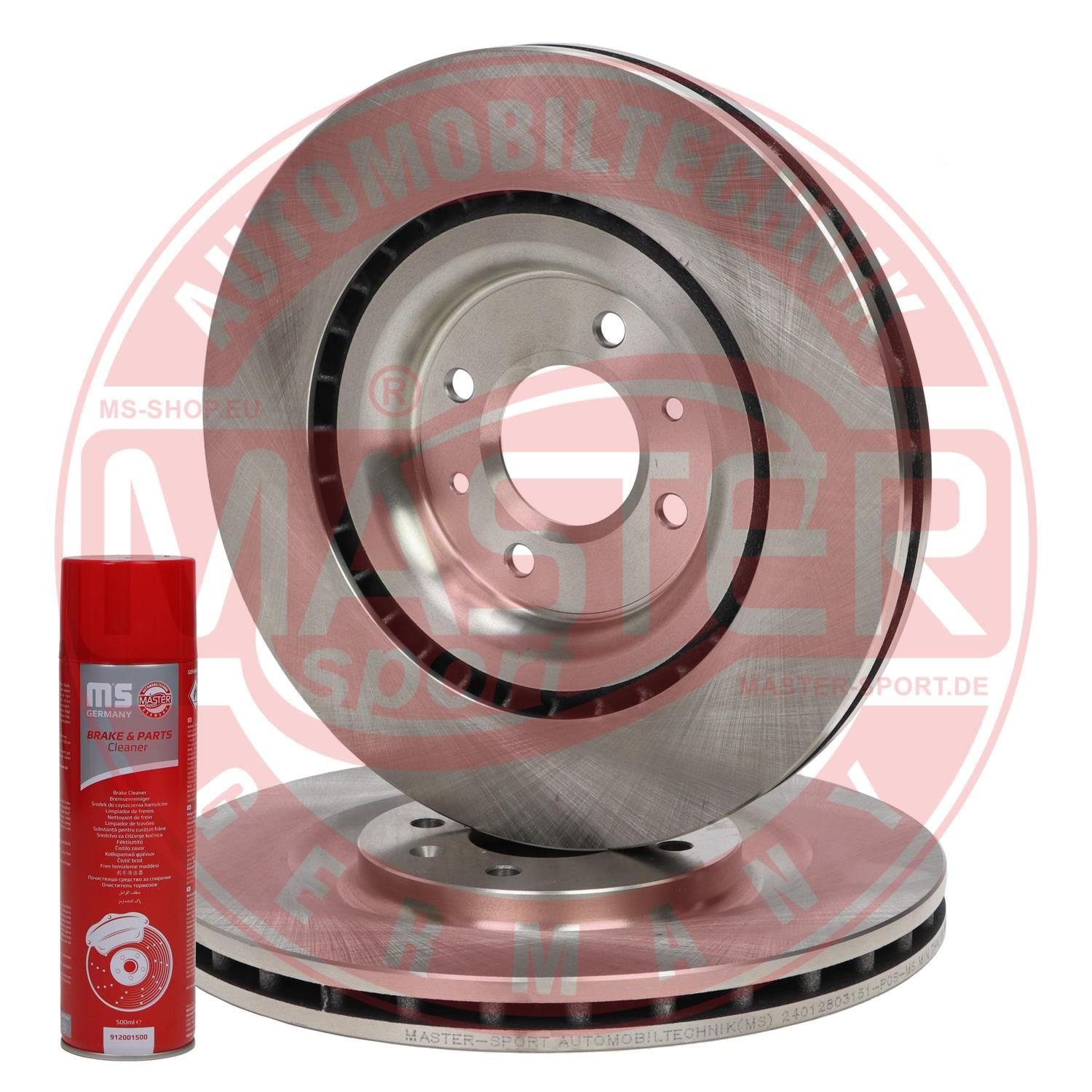 24012803151-SET-MSP MASTER-SPORT GERMANY PROMO féktárcsa