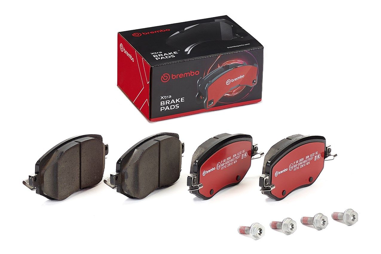 Brembo P 68 068X Bremsbelagsatz, Scheibenbremse