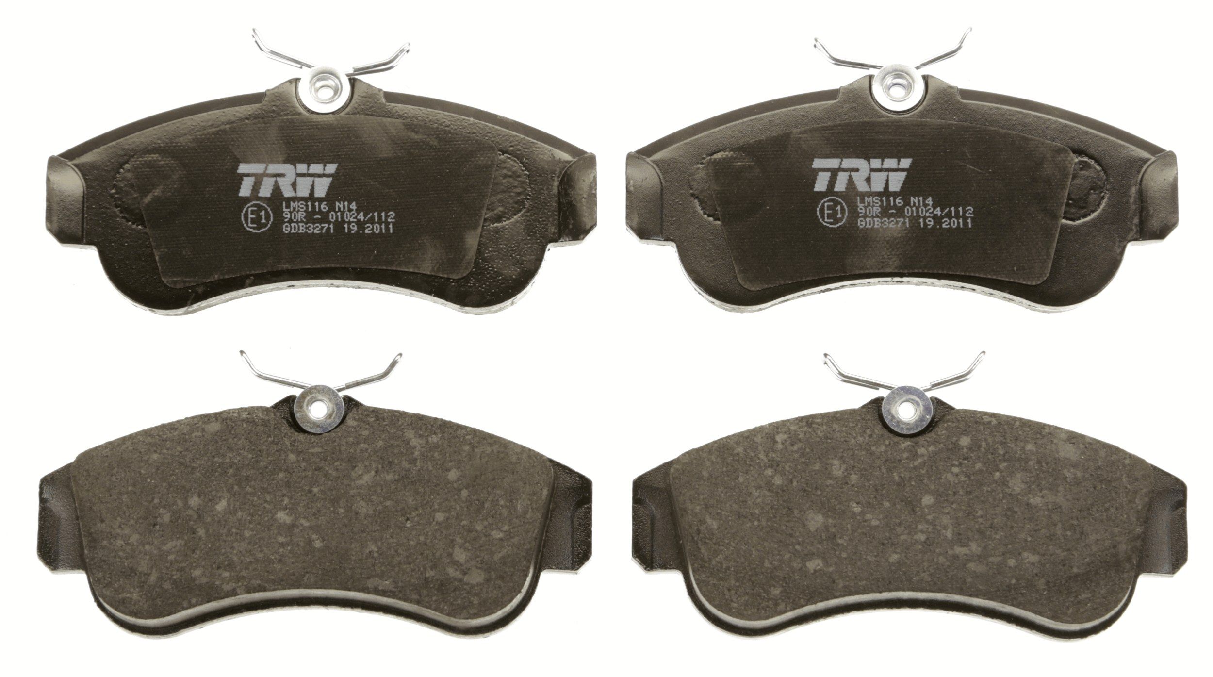TRW DISC BRAKE PADS - TecDoc 2