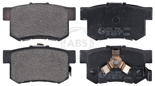 Brake Pad Set, disc brake 37510