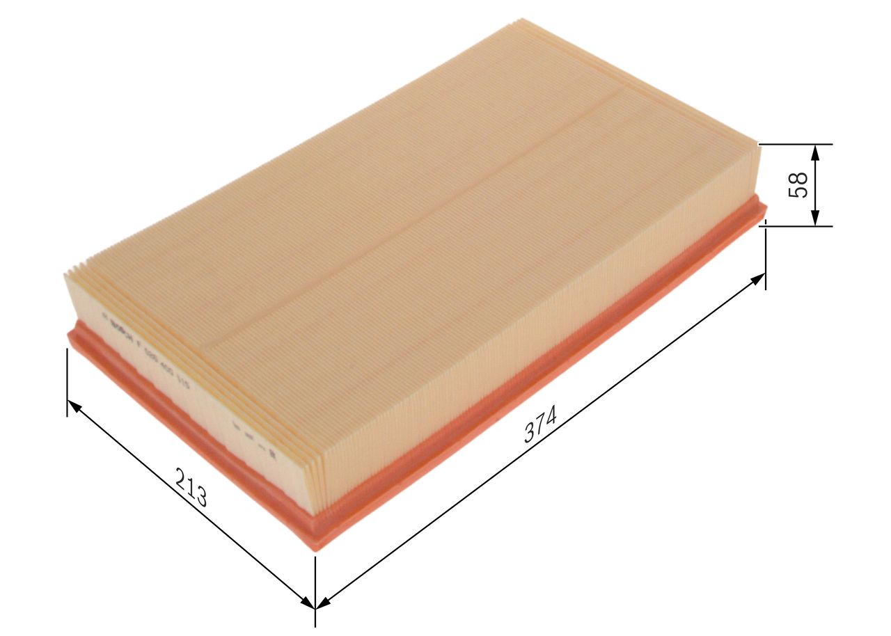 BOSCH F 026 400 515 - Luftfilter