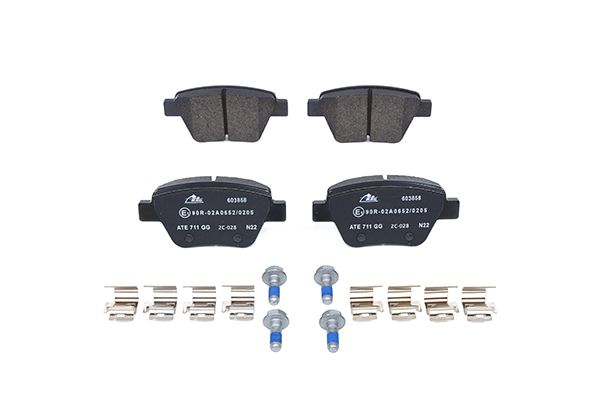 Brake Pad Set, disc brake 13.0460-3858.2