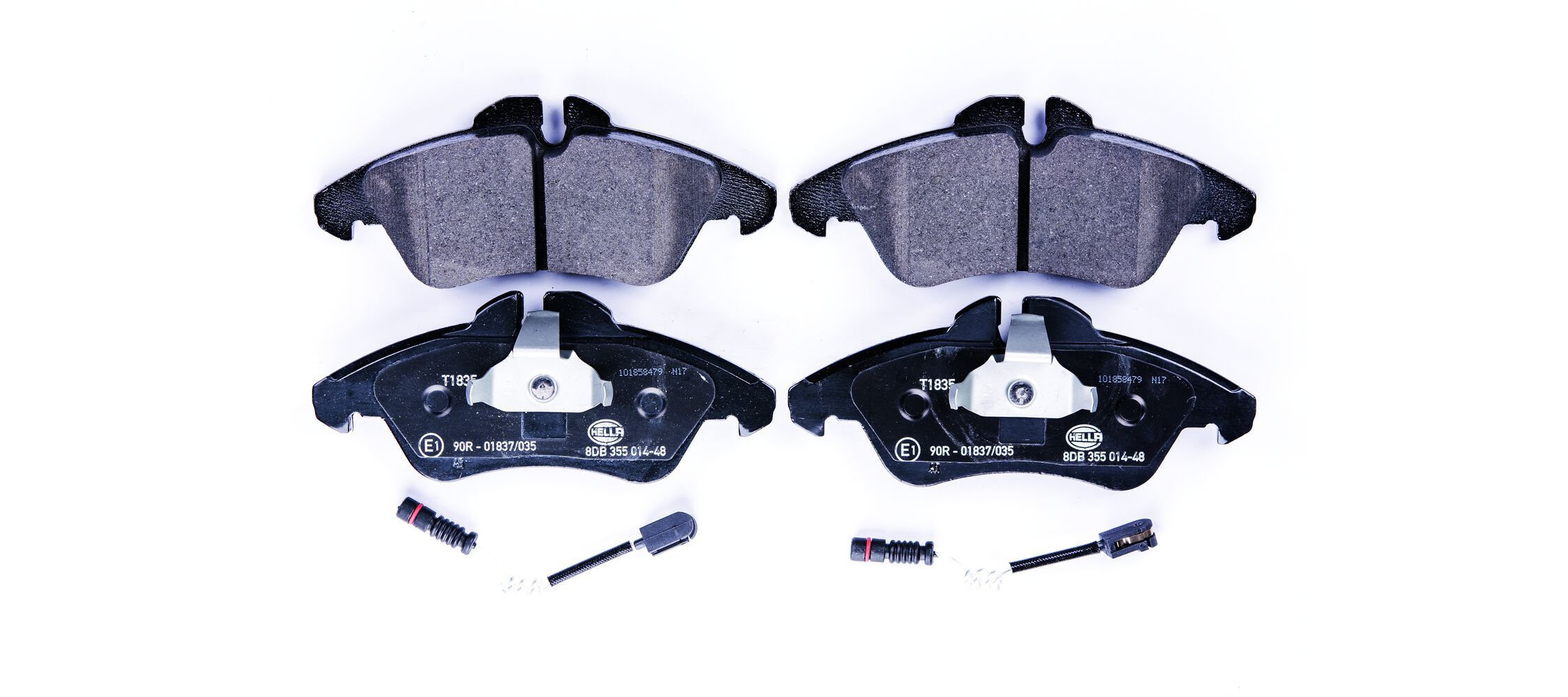 Bremsbelagsatz, Scheibenbremse