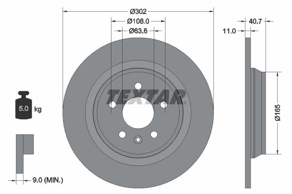 Brake Disc 92162903