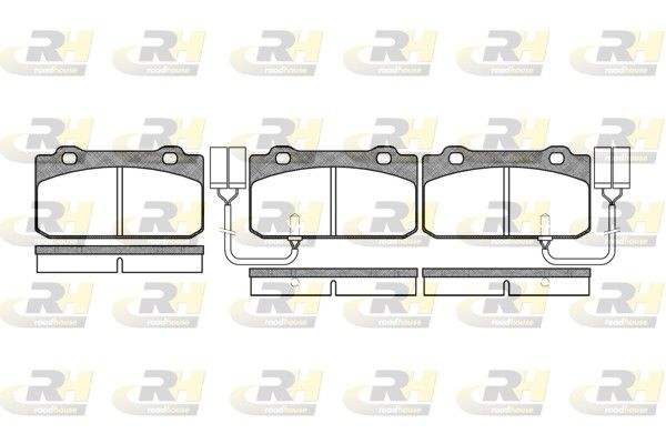 Bremsbelagsatz, Scheibenbremse