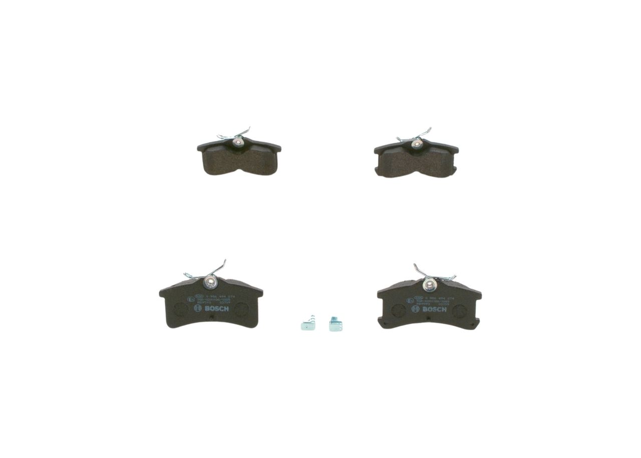 BOSCH 0 986 494 274 - Bremsbelagsatz, Scheibenbremse